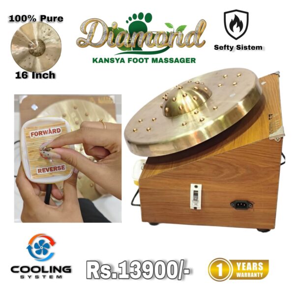 Ayurveda kansya thali foot massage machine